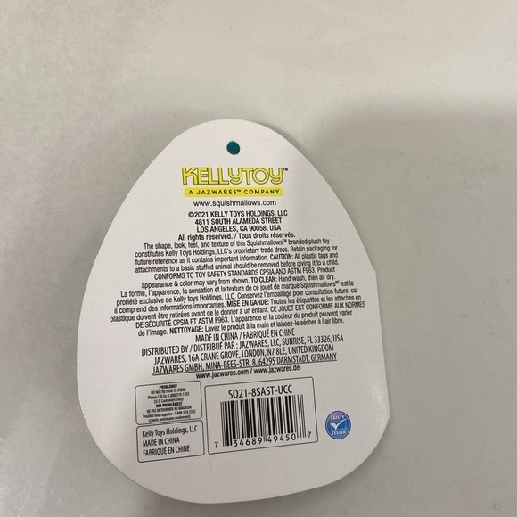 Squishmallows  Norbu 8  Orange Dumbo Octopus - Picture 8 of 8